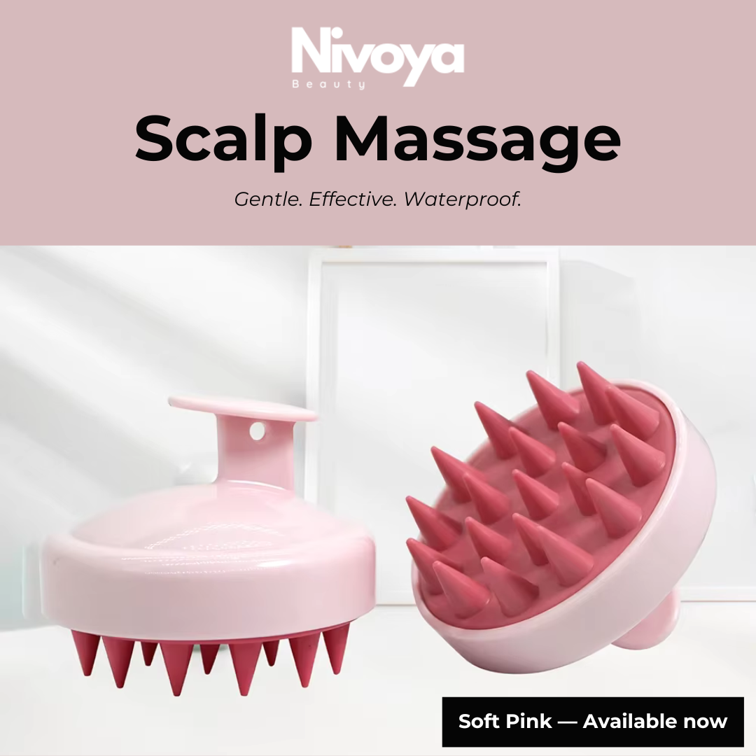 Scalp Massager - Soft Pink