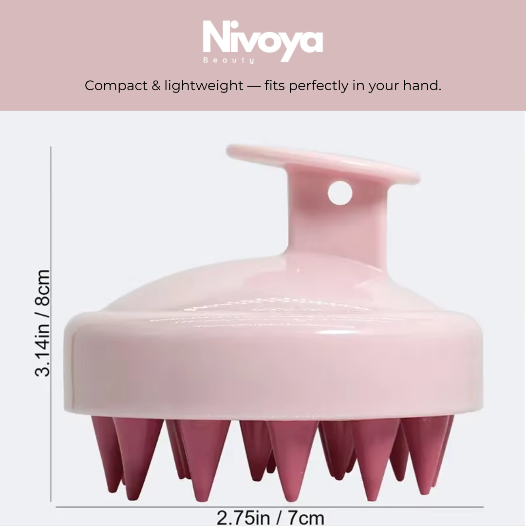 Scalp Massager - Soft Pink