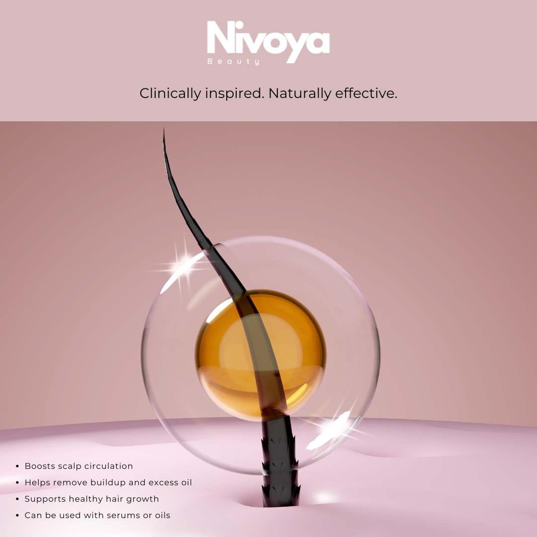 Scalp Massager - Soft Pink